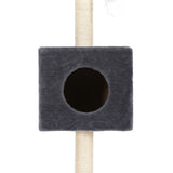 Tails Cat Tree - Scratching Post (260CM, Dark Grey)