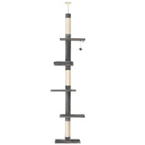 Tails Cat Tree - Scratching Post & Bed (290CM)